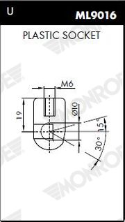Gasfeder, Koffer-/Laderaum KIA PICANTO