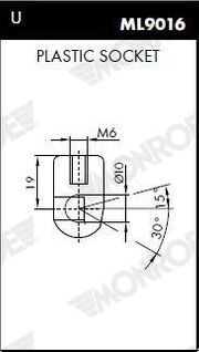 Gasfeder, Koffer-/Laderaum MERCEDES-BENZ VITO / MIXTO