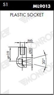 Gasfeder, Koffer-/Laderaum BMW 02