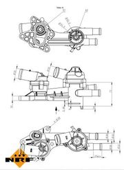Thermostat, Kühlmittel CITROËN C-CROSSER ENTERPRISE