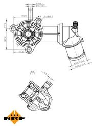 Thermostat, Kühlmittel FIAT FREEMONT