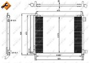 Kondensator, Klimaanlage EASY FIT NISSAN MICRA C+C