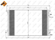Kondensator, Klimaanlage EASY FIT OPEL SIGNUM