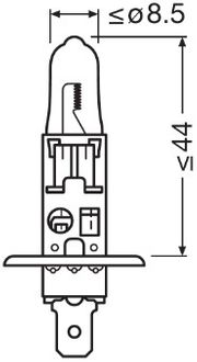 Glühlampe, Hauptscheinwerfer PORSCHE 911