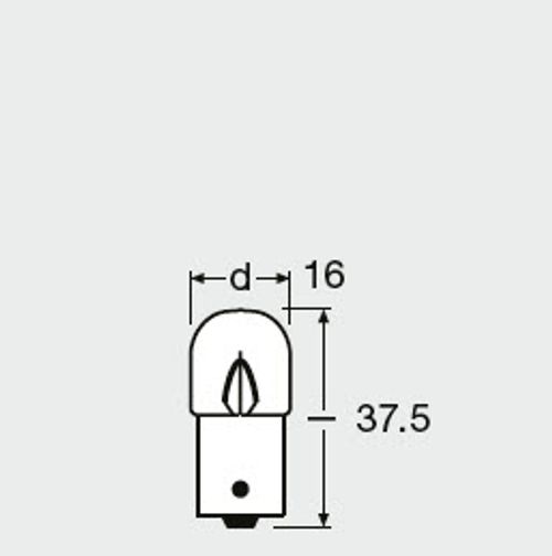 Produktbild für Glühlampe, Schlussleuchte