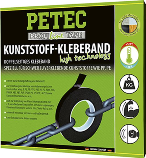 Produktbild für Kunststoffklebeband 19 MM x 1,1 MM x 10 M