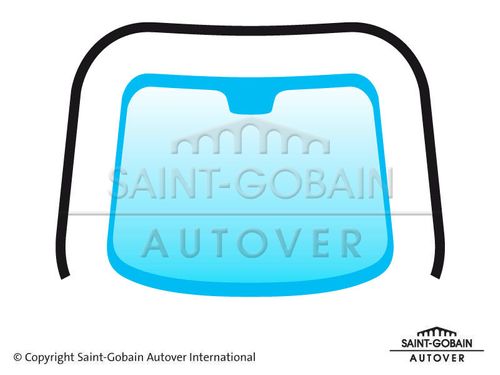 Produktbild für Zier-/Schutzleiste, Frontscheibe