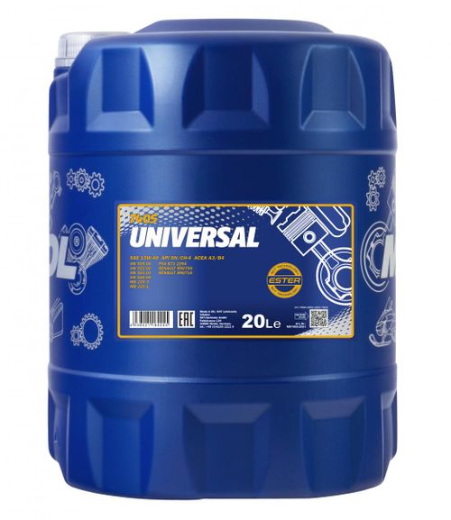Produktbild für Mannol Universal 15W-40 [20L] 