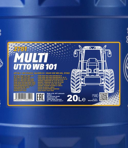 Produktbild für Mannol Multi UTTO WB 101 [20L] 