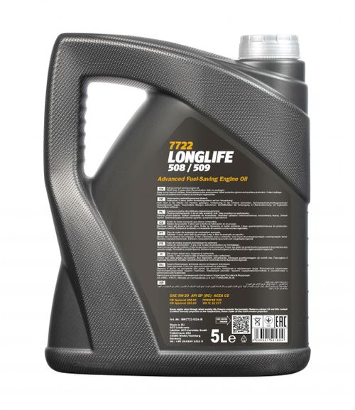 Produktbild für Mannol Longlife 508/509 0W-20 [5L] 