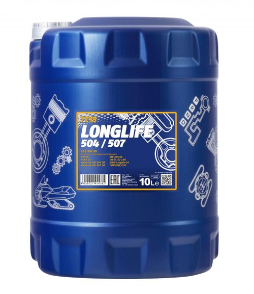 Produktbild für Mannol 7715 Longlife 504/507 5W-30 [10L] 