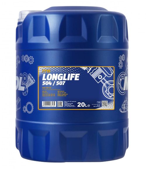 Produktbild für Mannol 7715 Longlife 504/507 5W-30 [20L] 