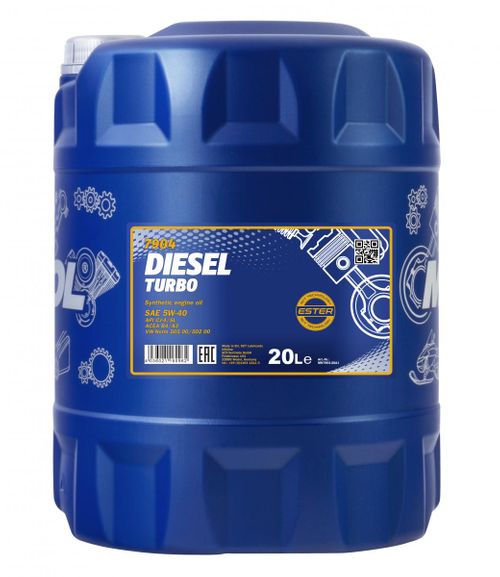 Produktbild für Mannol Diesel Turbo 5W-40 [20L] 