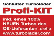 Lader, Aufladung PROFI KIT - mit orig. GARRETT Turbo NEUTEIL AT FORD TOURNEO CUSTOM