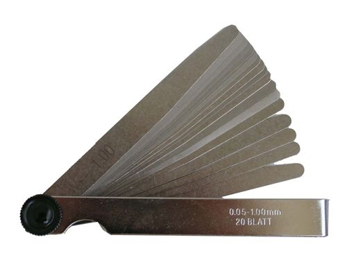 Produktbild für Fühlerblattlehren, 13 Blatt
