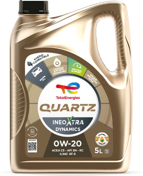 Produktbild für TOTAL QUARTZ INEO XTRA DYNAMICS 0W-20 [5L] 