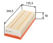 Luftfilter SEAT ALTEA