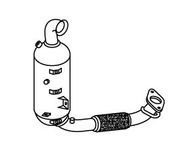Ruß-/Partikelfilter, Abgasanlage FORD B-MAX