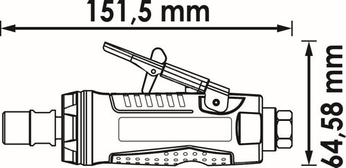 Produktbild für Stabschleifer (Druckluft) Stabschleifer Satz