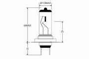 Glühlampe, Fernscheinwerfer Original VEMO Qualität VW GOLF ALLTRACK