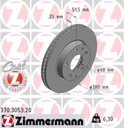 Bremsscheibe COAT Z MAZDA CX-7