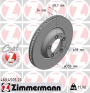 Bremsscheibe COAT Z PORSCHE PANAMERA