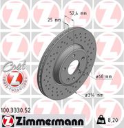 Bremsscheibe SPORT COAT Z AUDI 100